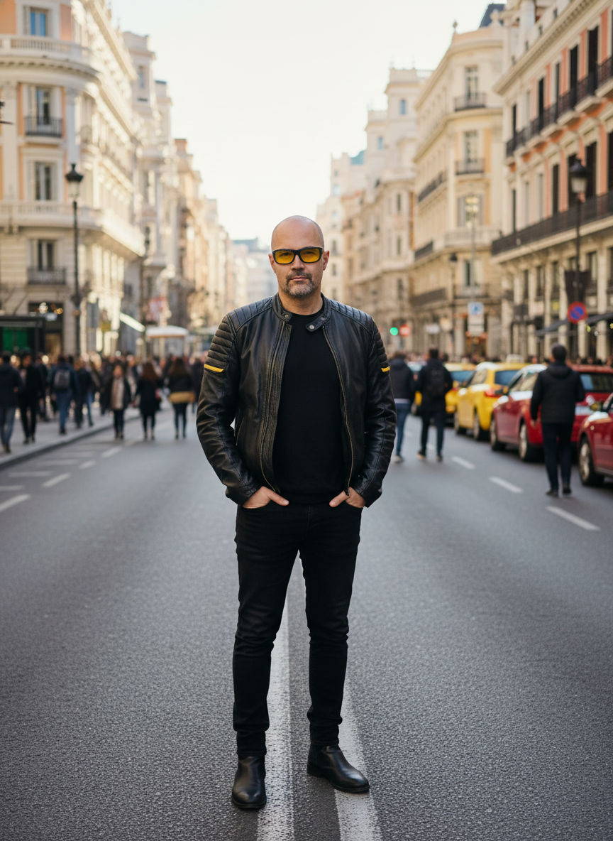 Retrato urbano de JAQ74 en Madrid